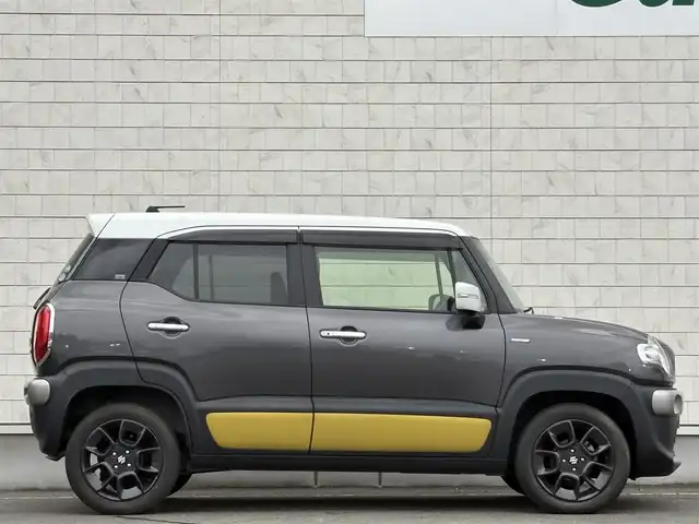 スズキ クロスビー HYBRID MZ 岩手県 2018(平30)年 1.9万km ミネラルグレーメタリック 3トーンコーディネート 禁煙車/ターボ/４WD/クルーズコントロール/前席シートヒーター/デュアルセンサーブレーキサポート/社外SDナビ/→フルセグTV/Bluetooth/CD/FM/AM/バックカメラ/ステアリングスイッチ/横滑り防止装置/リアコーナーセンサー/レーンキープアシスト/ダウンヒルアシストコントロール/オートライト/オートマチックハイビーム/フォグライト/〇プッシュスタート/〇パドルシフト/〇電動格納ミラー/〇ウィンカーミラー/〇ドアバイザー/〇フロアマット/〇シガーソケット/ビルトインETC/ドライブレコーダー