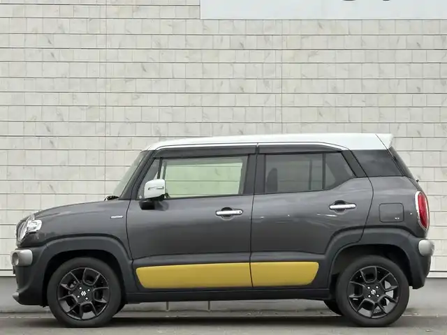 スズキ クロスビー HYBRID MZ 岩手県 2018(平30)年 1.9万km ミネラルグレーメタリック 3トーンコーディネート 禁煙車/ターボ/４WD/クルーズコントロール/前席シートヒーター/デュアルセンサーブレーキサポート/社外SDナビ/→フルセグTV/Bluetooth/CD/FM/AM/バックカメラ/ステアリングスイッチ/横滑り防止装置/リアコーナーセンサー/レーンキープアシスト/ダウンヒルアシストコントロール/オートライト/オートマチックハイビーム/フォグライト/〇プッシュスタート/〇パドルシフト/〇電動格納ミラー/〇ウィンカーミラー/〇ドアバイザー/〇フロアマット/〇シガーソケット/ビルトインETC/ドライブレコーダー