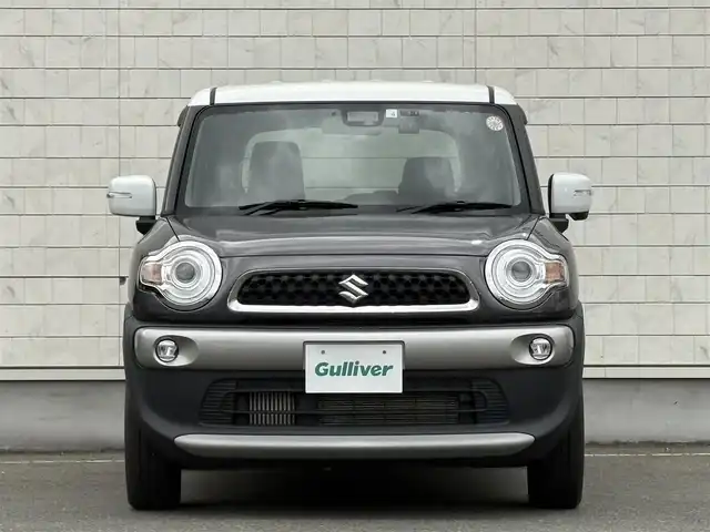 スズキ クロスビー HYBRID MZ 岩手県 2018(平30)年 1.9万km ミネラルグレーメタリック 3トーンコーディネート 禁煙車/ターボ/４WD/クルーズコントロール/前席シートヒーター/デュアルセンサーブレーキサポート/社外SDナビ/→フルセグTV/Bluetooth/CD/FM/AM/バックカメラ/ステアリングスイッチ/横滑り防止装置/リアコーナーセンサー/レーンキープアシスト/ダウンヒルアシストコントロール/オートライト/オートマチックハイビーム/フォグライト/〇プッシュスタート/〇パドルシフト/〇電動格納ミラー/〇ウィンカーミラー/〇ドアバイザー/〇フロアマット/〇シガーソケット/ビルトインETC/ドライブレコーダー