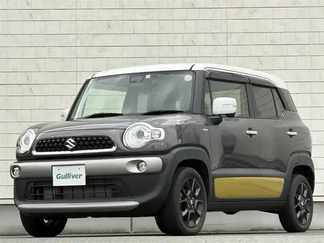 スズキ クロスビー HYBRID MZ 岩手県 2018(平30)年 1.9万km ミネラルグレーメタリック 3トーンコーディネート 禁煙車/ターボ/４WD/クルーズコントロール/前席シートヒーター/デュアルセンサーブレーキサポート/社外SDナビ/→フルセグTV/Bluetooth/CD/FM/AM/バックカメラ/ステアリングスイッチ/横滑り防止装置/リアコーナーセンサー/レーンキープアシスト/ダウンヒルアシストコントロール/オートライト/オートマチックハイビーム/フォグライト/〇プッシュスタート/〇パドルシフト/〇電動格納ミラー/〇ウィンカーミラー/〇ドアバイザー/〇フロアマット/〇シガーソケット/ビルトインETC/ドライブレコーダー