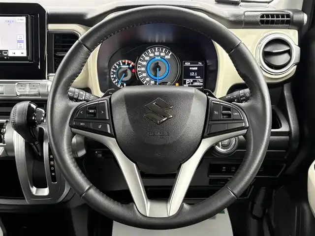 スズキ クロスビー HYBRID MZ 岩手県 2018(平30)年 1.9万km ミネラルグレーメタリック 3トーンコーディネート 禁煙車/ターボ/４WD/クルーズコントロール/前席シートヒーター/デュアルセンサーブレーキサポート/社外SDナビ/→フルセグTV/Bluetooth/CD/FM/AM/バックカメラ/ステアリングスイッチ/横滑り防止装置/リアコーナーセンサー/レーンキープアシスト/ダウンヒルアシストコントロール/オートライト/オートマチックハイビーム/フォグライト/〇プッシュスタート/〇パドルシフト/〇電動格納ミラー/〇ウィンカーミラー/〇ドアバイザー/〇フロアマット/〇シガーソケット/ビルトインETC/ドライブレコーダー