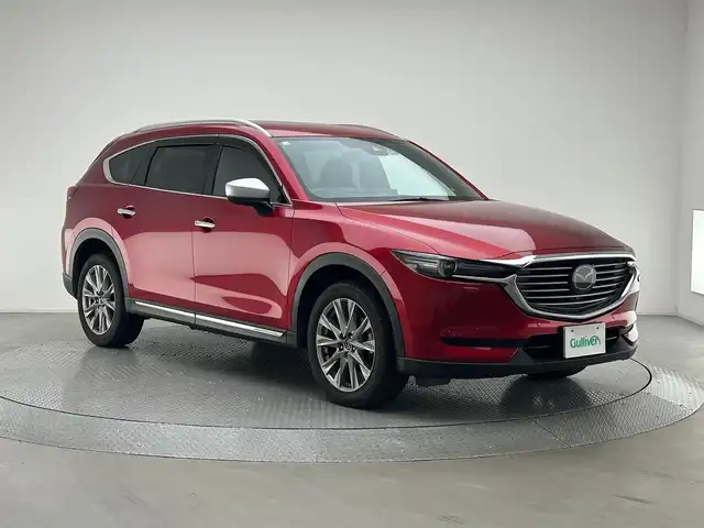 マツダ ＣＸ－８ XD プロアクティブ 兵庫県 2018(平30)年 8.6万km ソウルレッドクリスタルM 衝突軽減ブレーキ/マツダコネクトナビ＆フルセグＴＶ/（ＣＤ＆ＤＶＤ＆ＢＴ＆ＳＤ＆ＡＵＸ）/全方位カメラ/ＢＯＳＥサウンド/前席シートヒーター/ドライブレコーダー/レーダークルーズコントロール/Ｄ席パワーシート/シートヒーター/ステアリングヒーター/オートライト/ＬＥＤライト/純正19inアルミホイール/横滑り防止装置/ＡＢＳ/横滑り防止装置
