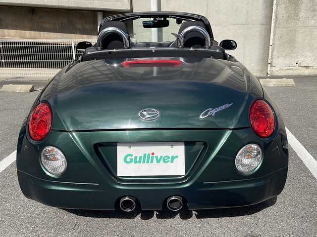 ダイハツ コペン アクティブトップ 愛知県 2011(平23)年 10.4万km ダークグリーンマイカ 電動オープン/社外ディスプレイオーディオ（ATOTO)/前席シートヒーター/純正15インチアルミホイール/ETC/フォグランプ/純正フロアマット/保証書/スペアキー