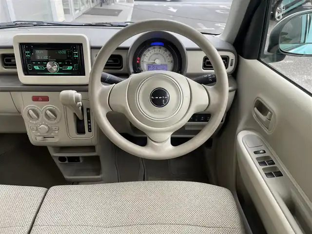 スズキ ラパン G 埼玉県 2021(令3)年 4.3万km フレンチミントPM /社外CD/Bluetooth/AUX/USB//シートヒーター//スマートキーx2//衝突軽減ブレーキ//車線逸脱警報//Wエアバッグ//ABS//横滑り防止装置//バックソナー//アイドリングSTOP//オートライト//プライバシーガラス//ドアバイザー//社外アルミホイール//新車時保証書//取扱説明書