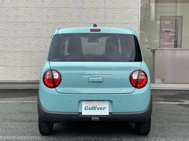 スズキ ラパン G 埼玉県 2021(令3)年 4.3万km フレンチミントPM /社外CD/Bluetooth/AUX/USB//シートヒーター//スマートキーx2//衝突軽減ブレーキ//車線逸脱警報//Wエアバッグ//ABS//横滑り防止装置//バックソナー//アイドリングSTOP//オートライト//プライバシーガラス//ドアバイザー//社外アルミホイール//新車時保証書//取扱説明書