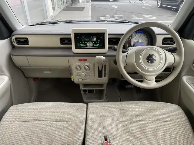 スズキ ラパン G 埼玉県 2021(令3)年 4.3万km フレンチミントPM /社外CD/Bluetooth/AUX/USB//シートヒーター//スマートキーx2//衝突軽減ブレーキ//車線逸脱警報//Wエアバッグ//ABS//横滑り防止装置//バックソナー//アイドリングSTOP//オートライト//プライバシーガラス//ドアバイザー//社外アルミホイール//新車時保証書//取扱説明書