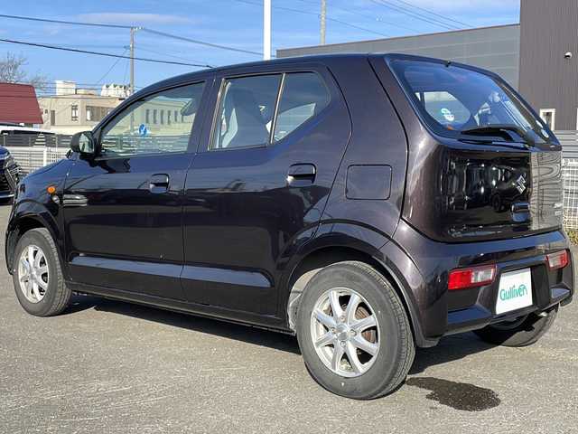 スズキ アルト L 道東・釧路十勝 2018(平30)年 5万km アーバンブラウンパールメタリック 4WD/純正オーディオ　/(AM/FM/ＣＤ再生)/前席シートヒーター　/デュアルセンサーブレーキサポート　/リモコンキー　/純正フロアマット　/社外１３インチアルミホイール/サマータイヤ積み込み/・145/65/R13/・社外アルミホイール/・溝4ミリ