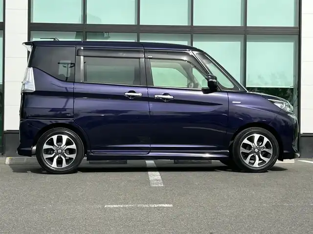 スズキ ソリオ バンディット Fリミテッド 和歌山県 2017(平29)年 3.5万km オフブルーM 社外8インチナビ（AVIC－RL90D）/バックカメラ/フルセグTV/衝突軽減ブレーキ/クルーズコントロール/レーンキープアシスト/オートライト/両側パワスラ/ビルトインETC/シートヒーター/レーダー探知機/LEDヘッドライト/フォグランプ/後席サンシェード