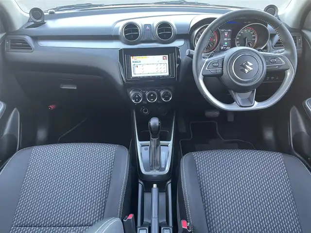 スズキ スイフト HYBRID RS 東京都 2017(平29)年 2.6万km スピーディーブルーM ワンオーナー/ダイヤトーンナビ/フルセグテレビ/ETC/DVD/CD/バックカメラ/LEDヘッドライト/セーフティパッケージ/シートヒーター/純正アルミホイール/デュアルセンサーブレーキサポート/スマートキー/スペアキー/純正フロアマット/レーダークルーズコントロール