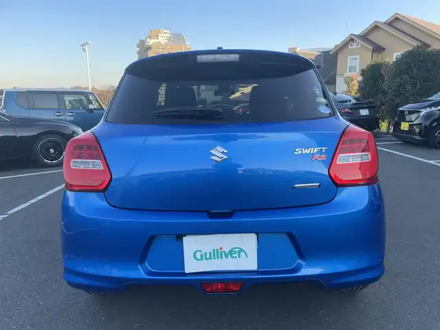 スズキ スイフト HYBRID RS 東京都 2017(平29)年 2.6万km スピーディーブルーM ワンオーナー/ダイヤトーンナビ/フルセグテレビ/ETC/DVD/CD/バックカメラ/LEDヘッドライト/セーフティパッケージ/シートヒーター/純正アルミホイール/デュアルセンサーブレーキサポート/スマートキー/スペアキー/純正フロアマット/レーダークルーズコントロール