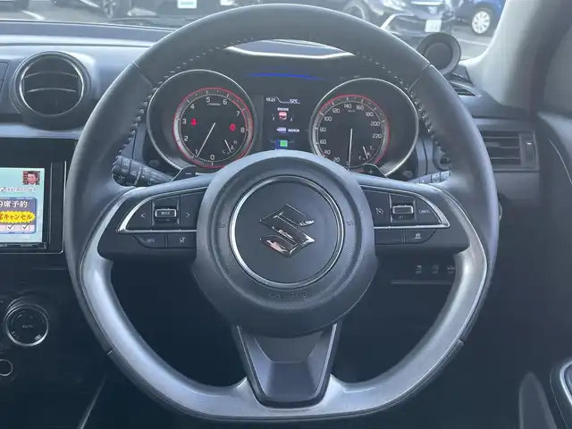 スズキ スイフト HYBRID RS 東京都 2017(平29)年 2.6万km スピーディーブルーM ワンオーナー/ダイヤトーンナビ/フルセグテレビ/ETC/DVD/CD/バックカメラ/LEDヘッドライト/セーフティパッケージ/シートヒーター/純正アルミホイール/デュアルセンサーブレーキサポート/スマートキー/スペアキー/純正フロアマット/レーダークルーズコントロール