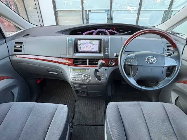 トヨタ エスティマ アエラス Gエディション 宮城県 2010(平22)年 9万km ホワイトパールクリスタルシャイン 登録時走行距離89763km/SDナビ/後席モニター/フルセグ/CD/DVD/オートライト/プッシュスタート/スマートキー/モデリスタエアロ/純正アルミホイール/純正フロアマット/両側パワースライド/バックカメラ