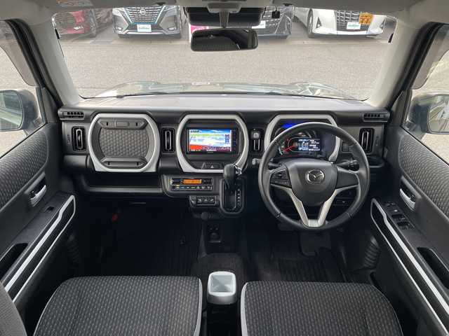 マツダ フレア クロスオーバー ハイブリッド XS 富山県 2020(令2)年 10.1万km クールカーキパールメタリック ４ＷＤ/デュアルカメラブレーキサポート/純正SDナビ/フルセグＴＶ／Ｂｌｕｅｔｏｏｔｈ/リアパーキングセンサー/レーンキープアシスト/ビルトインＥＴＣ/ステアリングスイッチ/オートライト/ＬＥＤヘッドライト/シートヒーター/純正AW15インチ/純正フロアマット/ドアバイザー/横滑り防止装置/Wエアバック/カーテンエアバック/スマートキー2本/保証書有