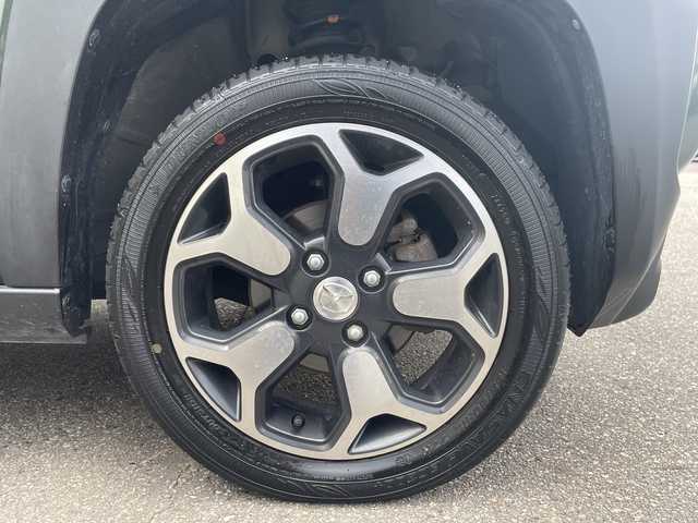 マツダ フレア クロスオーバー ハイブリッド XS 富山県 2020(令2)年 10.1万km クールカーキパールメタリック ４ＷＤ/デュアルカメラブレーキサポート/純正SDナビ/フルセグＴＶ／Ｂｌｕｅｔｏｏｔｈ/リアパーキングセンサー/レーンキープアシスト/ビルトインＥＴＣ/ステアリングスイッチ/オートライト/ＬＥＤヘッドライト/シートヒーター/純正AW15インチ/純正フロアマット/ドアバイザー/横滑り防止装置/Wエアバック/カーテンエアバック/スマートキー2本/保証書有