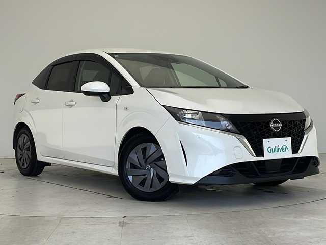 日産 ノート S 愛知県 2021(令3)年 4.3万km ピュアホワイトパール 衝突軽減システム/SDナビ/フルセグ/CD DVD/Bluetooth/バックカメラ/コーナーセンサー/LEDヘッドライト/オートマチックハイビーム/ドライブレコーダー/ETC/ステアリングスイッチ/スマートキー/プッシュスタート