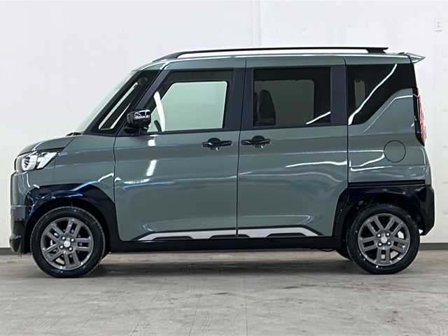 三菱 デリカミニ T プレミアム 道央・札幌 2025(令7)年 0.1万km未満 緑Ｍ /4WD//純正ディスプレイオーディオ/（VTR/HDMI/Android Auto/Apple carplay)//三菱e-Assist/・衝突被害軽減システム/・踏み間違い衝突防止アシスト/・車線逸脱警報システム/・オートマチックハイビーム/・ふらつき警報/・前方衝突予測警報/・標識認識システム/・先行車発進通知/・ヒルディセントコントロール//革巻きステアリング//ステアリングスイッチ//パドルシフト//ハンドルヒーター//両側パワースライドドア//運転席・助手席シートヒーター//ウインカーミラー//デジタルミラー//後席プラズマクラスター付サーキュレーター