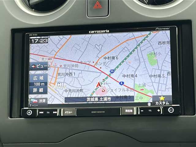 日産 ノート X 茨城県 2019(平31)年 7.1万km ダークメタルグレー 7インチ社外ナビ/AM/FM/CD/SD/BT/iPod/バックカメラ/アイドリングストップ/横滑り防止機能/前後コーナーセンサー/レーンキープアシスト/衝突被害軽減システム/LEDオートライト/USBポート/スマートキー/プッシュスタート/ETC