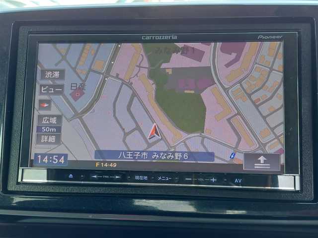 ホンダ Ｎ ＯＮＥ プレミアム 東京都 2014(平26)年 5.8万km 紺 あんしんパッケージ/社外ナビ/シティアクティブブレーキアシスト/ECON/オートライト/純正14インチAW/スマートキー