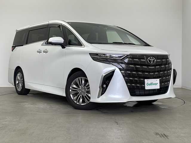 トヨタ アルファード Z 新潟県 2024(令6)年 1.2万km プラチナホワイトパールマイカ 純正メーカーオプションナビ/パノラマビューモニター/純正フリップダウンモニター/両側パワースライドドア/エンジンスターター/デジタルインナーミラー/バックフォグ/4WD/HDMI/黒革シート/ダブルガラスルーフ/前後コーナーセンサー/LEDヘッドライト/前後ドライブレコーダー(TZ-DR210)/フルセグTV/Bluetooth/純正ビルトインETC2.0/レーダークルーズコントロール/純正フロアマット/純正ドアバイザー/メモリーパワーシート