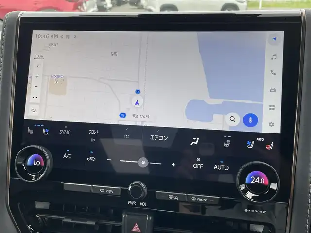 トヨタ アルファード Z 青森県 2024(令6)年 1.2万km プラチナホワイトパールマイカ 純正メーカーオプションナビ/パノラマビューモニター/純正フリップダウンモニター/両側パワースライドドア/エンジンスターター/デジタルインナーミラー/4WD/HDMI/黒革シート/ダブルガラスルーフ/前後コーナーセンサー/LEDヘッドライト/前後ドライブレコーダー(TZ-DR210)/フルセグTV/Bluetooth/純正ビルトインETC2.0/レーダークルーズコントロール/純正フロアマット/純正ドアバイザー/メモリーパワーシート