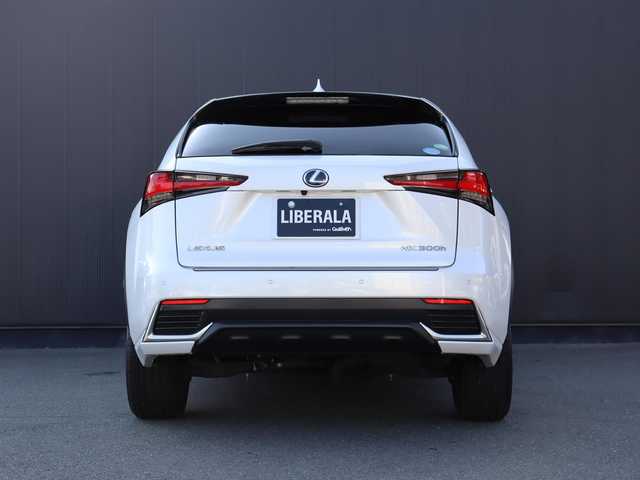 レクサス ＮＸ 300h バージョンL 静岡県 2019(平31)年 4.5万km ソニッククォーツ 赤革/純正ナビ/フルセグTV/サンルーフ/360°カメラ/HUD/ACC/BSM/LKA/衝突軽減ブレーキ/全席シートヒーター/前席ベンチレーション/パドルシフト