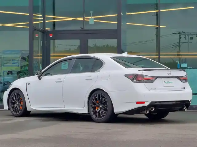レクサス ＧＳ Ｆ 東京都 2016(平28)年 2.7万km ホワイトノーヴァガラスフレーク ムーンルーフ/ヘッドアップディスプレイ/セミアニリン本革シート/3眼LEDヘッドライト/純正ナビ/バックカメラ/ビルトインETC2.0/ドライブレコーダー/パワーバックドア/パドルシフト/シートヒーター/ベンチレーションシート/純正19インチAW/Lexus Safety System ＋/・プリクラッシュセーフティ/・レーンキーピングアシスト/・アダプティブハイビームシステム/・レーダークルーズコントロール/・コーナーセンサー