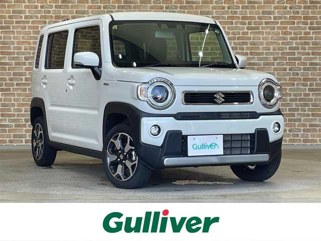 スズキ ハスラー HYBRID X ターボ 岩手県 2020(令2)年 2.2万km ピュアホワイトP ワンオーナー/４WD/ターボ/パドルシフト/スズキセーフティサポート/デュアルカメラブレーキサポート/アダプティブクルーズコントロール/車線逸脱抑制機能/誤発進抑制機能/後退時ブレーキアシスト/ハイビームアシスト/ヒルディセントコントロール/横滑り防止装置/標識認識機能/アイドリングストップ/シートヒーター/Pioneerナビ/フルセグTV/ステアリングスイッチ/バックカメラ/ETC/LEDヘッドライト