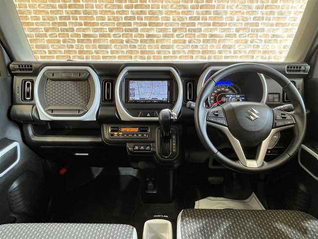 スズキ ハスラー HYBRID X ターボ 岩手県 2020(令2)年 2.2万km ピュアホワイトP ワンオーナー/４WD/ターボ/パドルシフト/スズキセーフティサポート/デュアルカメラブレーキサポート/アダプティブクルーズコントロール/車線逸脱抑制機能/誤発進抑制機能/後退時ブレーキアシスト/ハイビームアシスト/ヒルディセントコントロール/横滑り防止装置/標識認識機能/アイドリングストップ/シートヒーター/Pioneerナビ/フルセグTV/ステアリングスイッチ/バックカメラ/ETC/LEDヘッドライト