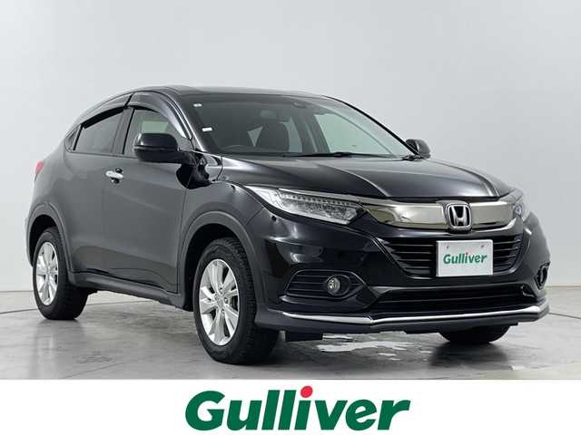 ホンダ ヴェゼル X ホンダセンシング 道央・札幌 2019(平31)年 4.2万km クリスタルブラックパール ・４ＷＤ/・ホンダセンシング/・アクティブクルーズコントロール/・ワイパーデアイサー/・ドライブレコーダー/・ビルトインETC/・レーンキープアシスト/・イオンエアコン/・メモリナビ/・ＤＶＤ・ＣＤ・ＢＴ・ＳＤ・フルセグＴＶ/・バックカメラ/・前席シートヒーター/・スピーカーリングイルミネーション/・アンビエントモニター/・スマートキー/・プッシュスタートボタン/・ドアバイザー