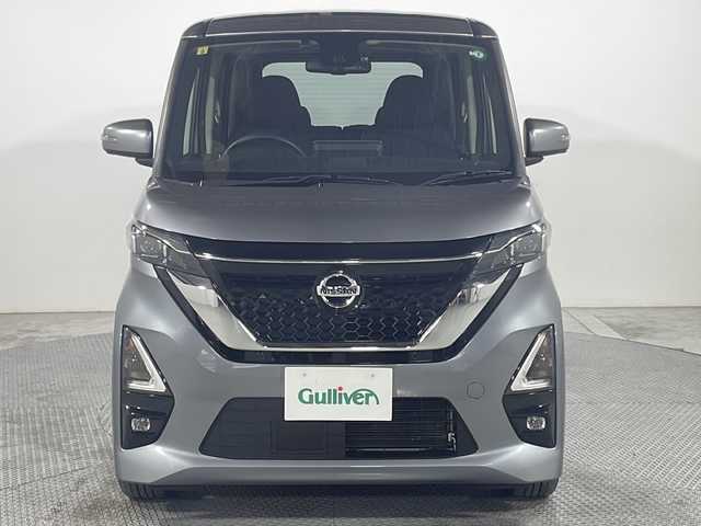 日産 ルークス HWS Gターボ プロパイロットED 広島県 2020(令2)年 5.5万km チタニウムグレーメタリック 純正９型ナビ　/アラウンドビューモニター　/両側パワースライドドア　/レーダークルーズコントロール　/レーンキープアシスト　/衝突軽減　/ドライブレコーダー　/コーナーセンサー　/オートハイビーム　/ＥＴＣ　/オートハイビーム/純正１５インチアルミホイール（１６５/５５/Ｒ１５）/エアバック（運転席/助手席/サイド/カーテン）