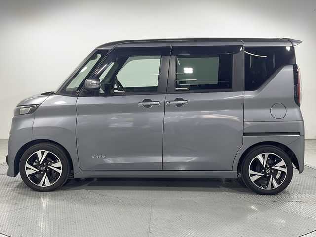 日産 ルークス HWS Gターボ プロパイロットED 広島県 2020(令2)年 5.5万km チタニウムグレーメタリック 純正９型ナビ　/アラウンドビューモニター　/両側パワースライドドア　/レーダークルーズコントロール　/レーンキープアシスト　/衝突軽減　/ドライブレコーダー　/コーナーセンサー　/オートハイビーム　/ＥＴＣ　/オートハイビーム/純正１５インチアルミホイール（１６５/５５/Ｒ１５）/エアバック（運転席/助手席/サイド/カーテン）