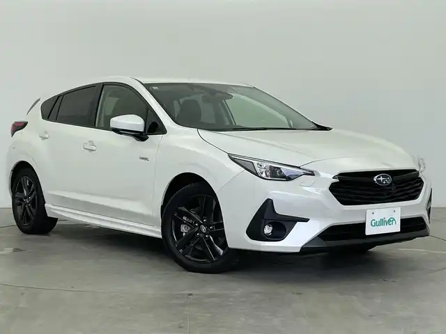スバル インプレッサ ST－G 富山県 2023(令5)年 0.6万km クリスタルホワイトP 純正ナビ/フルセグTV/Bluetooth/バックカメラ/ETC/LEDオートライト/シートヒーター/ステアリングヒーター/レーダークルーズコントロール/パドルシフト/コーナーセンサー/プッシュスタート/スマートキー/スペアキー/フロアマット/衝突被害軽減システム/レーンキープアシスト