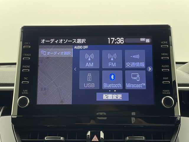 トヨタ カローラ クロス ハイブリッド Z 栃木県 2021(令3)年 2万km ダークブルーマイカM ９型純正ディスプレイオーディオ/　　ナビ/Bluetooth/AM/FM/フルセグTV/バックカメラ/ビルトインETC/トヨタセーフティセンス/・プリクラッシュセーフティ/・レーントレーシングアシスト/・レーンディパーチャーアラート/・ロードサインアシスト/・レーダークルーズコントロール/・オートマチックハイビーム/・先行車発進アラーム/パーキングサポートブレーキ/ブラインド・スポット・モニター/リア・クロス・トラフィック・アラート/純正ドライブレコーダー/パワーバックドア/ハーフレザーシート/運転席パワーシート/前席シートヒーター/純正１８インチAW/純正ドアバイザー/オートライト/LEDヘッドライト/LEDフォグ/電子パーキング/ブレーキホールド/プッシュスタート/スマートキー/スペア１本