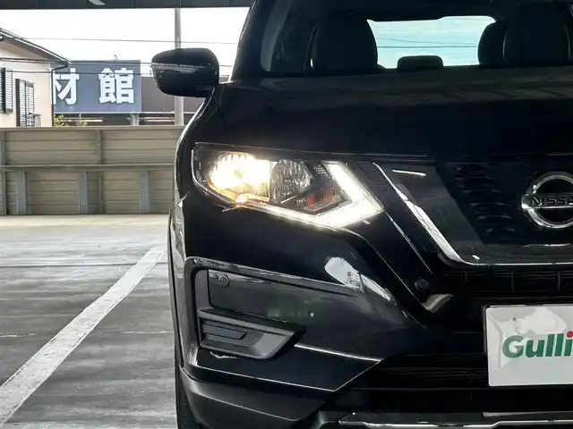 日産 エクストレイル 20S 静岡県 2018(平30)年 5.4万km ダイヤモンドブラック 純正7インチナビ/（Bluetooth/FM/AMCD/DVD）/ETC/４WD/リモコンキー/バックカメラ/オートライト/アイドリングストップ/純正フロアマット/合皮シート/フルフラットシート/リアウィンドウデフォッガー（曇り止め）/純正17SW