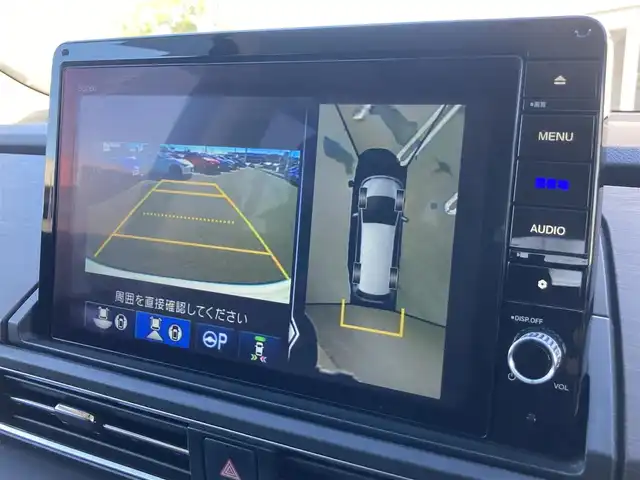 ホンダ オデッセイ ハイブリッド e:HEVアブソルート EX 静岡県 2021(令3)年 10.9万km プラチナホワイトパール Honda　SENSING/純正10インチナビ(VXU-217DYi)/　AM FM CD DVD Bluetooth USB SD AppleCarPlay/フルセグTV/前後方ドライブレコーダー/LEDオートヘッドランプ/レーダークルーズコントロール/シートヒーター(前席)/ハーフレザーシート/パワーバックドア/両側パワースライドドア/前後方クリアランスソナー/純正18インチアルミホイール/100Vソケット/ビルトインETC2.0/アラウンドビューモニター/パワーシート(前席)