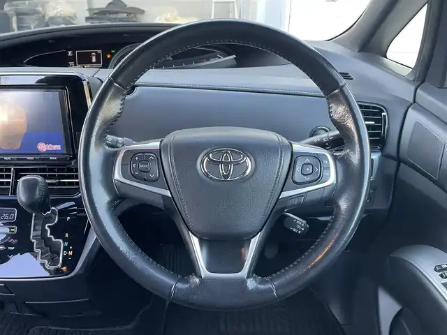 トヨタ エスティマ アエラス プレミアム 富山県 2017(平29)年 10.2万km アイスチタニウムマイカメタリック ワンオーナー/純正フリップダウンモニター/8インチナビ/フルセグＴＶ/Bluetooth/DVD再生/バックカメラ/両側パワースライドドア/クルーズコントロール/オートマチックハイビーム/衝突軽減ブレーキ/レーンディパーチャーアラート/コーナーセンサー/ビルトインETC/パワーシート/7人乗り/LEDオートライト