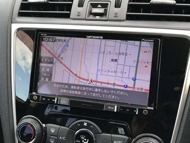 スバル レヴォーグ 1．6GT－S アイサイト 鳥取県 2016(平28)年 4.5万km クリスタルホワイトP ４・W・D　ターボ車/社外ナビ/フルセグ/CD/DVD/BT/USB/バックカメラ・ETC/サイドブラインドカメラ/STIフロントアンダースポイラー/アドバンスドセイフティパッケージ/アイサイト/アイサイトアシストモニター/ビルシュタインサスペンション/後側方警戒支援機能/ハイビームアシスト/レーンキープアシスト/レーダークルーズコントロール/前席パワーシート/LEDヘットライト/純正18インチアルミホイール/プッシュエンジンスタート/社外アルミスタットレスセット積込/（タイヤ残溝　５分山）/アイドリングストップ/スペアキー