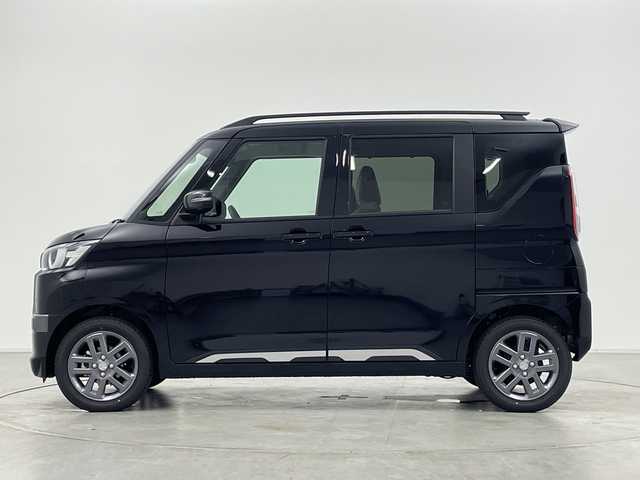 三菱 デリカミニ T プレミアム 福島県 2025(令7)年 0.1千km アメジストブラック 届出済未使用車　純正９型ディスプレイオーディオ　全周囲カメラ　電子ミラー　サイドデカール　マイパイロット　両側電動スライドドア　ハーフレザーシート　シートヒーター　ハンドルヒーター　ＬＥＤ　禁煙