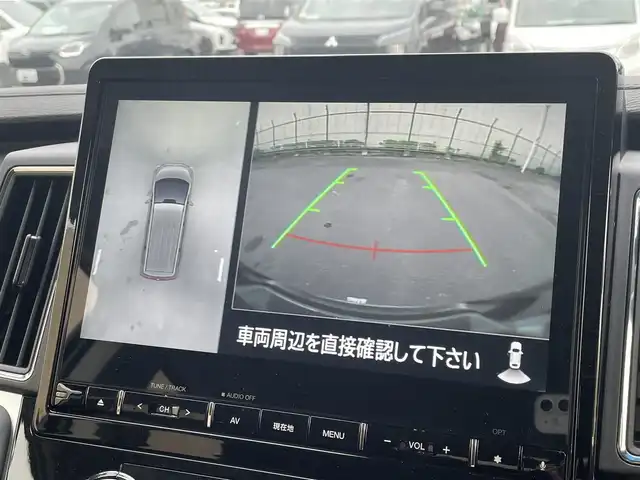 三菱 デリカＤ：５ シャモニー 東京都 2024(令6)年 0.1万km ブラックダイヤモンド 純正ナビ/マルチアラウンドモニター/衝突被害軽減/車線逸脱警報/アダプティブクルーズコントロール/両側電動スライドドア/オートマチックハイビーム/スマートキー/パワーシート/ハーフレザーシート