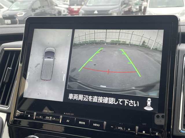 三菱 デリカＤ：５ シャモニー 東京都 2024(令6)年 0.1万km ブラックダイヤモンド 純正ナビ/マルチアラウンドモニター/衝突被害軽減/車線逸脱警報/アダプティブクルーズコントロール/両側電動スライドドア/オートマチックハイビーム/スマートキー/パワーシート/ハーフレザーシート