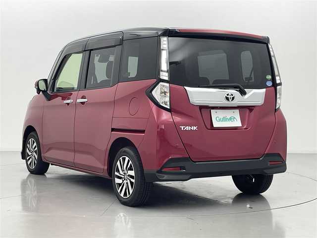 トヨタ タンク カスタムG S 熊本県 2017(平29)年 2.2万km ブラックマイカ/マゼンダベリーメタリック 純正SDナビ/・NSCD-W66/・Bluetooth/CD/地デジTV/バックカメラ/両側自動スライドドア/LEDヘッドライト/革巻きステアリング/レーンキープ/クルーズコントロール/横滑り防止/アイドリングストップ/純正１４AW/ウィンカーミラー/プッシュスタート/スマートキー
