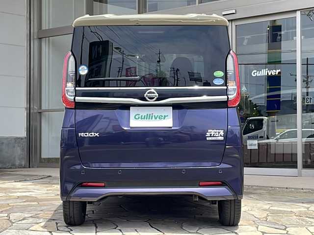 日産 ルークス HWS X プロパイロットED 静岡県 2020(令2)年 4.3万km パープルⅡ 【主要装備】/純正ナビ　/両側パワースライドドア/アラウンドビューモニター　/純正ドライブレコーダー　/アイドリングストップ　/電動パーキングブレーキ　/ブレーキホールド　/ＥＴＣ　/ステアリングスイッチ　/サーキュレーター　/純正１４インチアルミホイール/プリクラッシュセーフティ/プロパイロット/ソナー/プッシュスタート/スマートキー