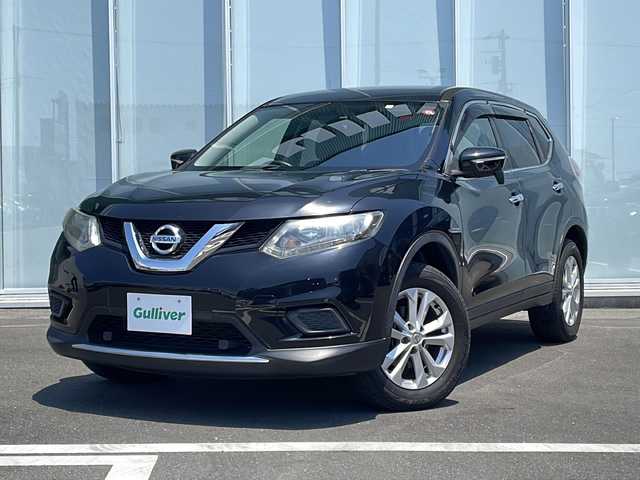 日産 エクストレイル 20X エマージェンシーブレーキ 神奈川県 2016(平28)年 5.1万km ダイヤモンドブラック 純正ＳＤナビ　iPod/CD/Bluetooth　/フルセグテレビ　/車外バックカメラ　/前席シートヒーター　/前後コーナーセンサー　/純正フロアマット　/ＵＳＢポート　/プッシュスタート　/スマートキー　/ハーフレザーシート　/ハロゲンヘッドライト/ダブルエアバッグ/衝突被害軽減システム
