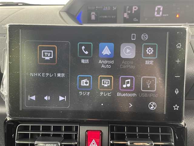 ダイハツ タント カスタム RS 埼玉県 2025(令7)年 0.1万km未満 シャイニングホワイトパール 届出済未使用車/純正ディスプレイオーディオ（Bluetooth/AM/FM）/フルセグTV/バックカメラ/横滑り防止装置/盗難防止装置/オートライト/LEDヘッドライト/衝突軽減システム/純正15インチアルミホイール/両側パワースライドドア/スマートキー