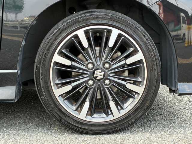 スズキ スペーシア カスタム HYBRID XS ターボ 京都府 2018(平30)年 9.6万km ブルーイッシュブラックパール3 ワンオーナー/ターボ/セーフティサポート/・デュアルセンサーブレーキサポート/・車線逸脱警報機能/・先行車発進お知らせ機能/・後退時ブレーキサポート/・リアパーキングセンサー/・誤発進抑制機能/・ふらつき警報/・ハイビームアシスト/・後方誤発進抑制機能/両側パワースライドドア/全方位モニター/社外SDナビ/・フルセグTV/・CD/DVD/SD再生/・BT接続/ヘッドアップディスプレイ/ETC/プッシュスタート/・スマートキー×2個/アイドリングストップ/レザーステアリング/・パドルシフト/・クルーズコントロール/・ステアリモコン/ハーフレザーシート/・運転席シートヒーター/・運転席ボックス付きアームレスト/・後席ルーフサーキュレーター/・後席パーソナルテーブル/LEDヘッドライト/LEDフォグランプ/純正15インチアルミホイール/ウインカーミラー/・オートリトラ/Wエアバック・サイド&カーテンエアバック/純正フロアマット/純正ドアバイザー/車両保証書/車両取説/ナビ取説