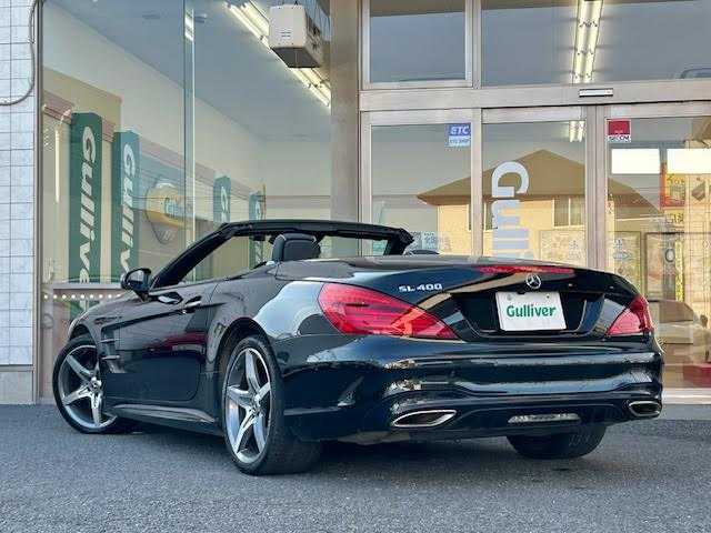 メルセデス・ベンツ ＳＬ４００ 埼玉県 2017(平29)年 5.4万km オブシディアンブラック メーカーナビ/バックカメラ/レーダーセーフティパッケージ/レザーシート/ETC/レーダークルーズコントロール/パワーシート/シートヒーター/プッシュスタート/取扱説明書/スペアキー