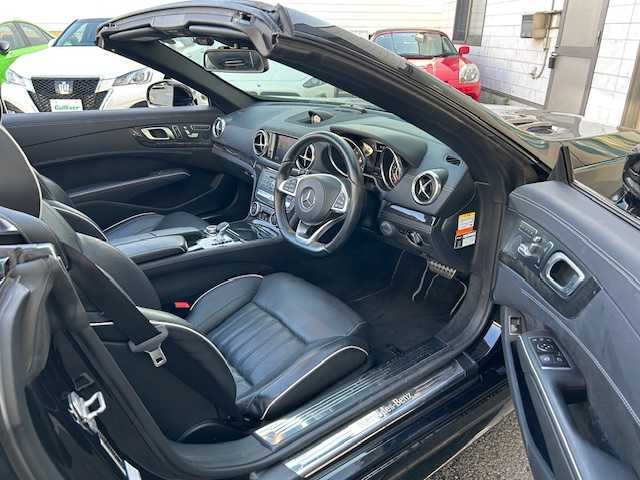 メルセデス・ベンツ ＳＬ４００ 埼玉県 2017(平29)年 5.4万km オブシディアンブラック メーカーナビ/バックカメラ/レーダーセーフティパッケージ/レザーシート/ETC/レーダークルーズコントロール/パワーシート/シートヒーター/プッシュスタート/取扱説明書/スペアキー