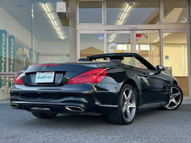 メルセデス・ベンツ ＳＬ４００ 埼玉県 2017(平29)年 5.4万km オブシディアンブラック メーカーナビ/バックカメラ/レーダーセーフティパッケージ/レザーシート/ETC/レーダークルーズコントロール/パワーシート/シートヒーター/プッシュスタート/取扱説明書/スペアキー