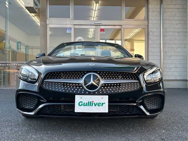 メルセデス・ベンツ ＳＬ４００ 埼玉県 2017(平29)年 5.4万km オブシディアンブラック メーカーナビ/バックカメラ/レーダーセーフティパッケージ/レザーシート/ETC/レーダークルーズコントロール/パワーシート/シートヒーター/プッシュスタート/取扱説明書/スペアキー