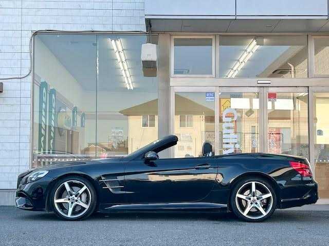 メルセデス・ベンツ ＳＬ４００ 埼玉県 2017(平29)年 5.4万km オブシディアンブラック メーカーナビ/バックカメラ/レーダーセーフティパッケージ/レザーシート/ETC/レーダークルーズコントロール/パワーシート/シートヒーター/プッシュスタート/取扱説明書/スペアキー